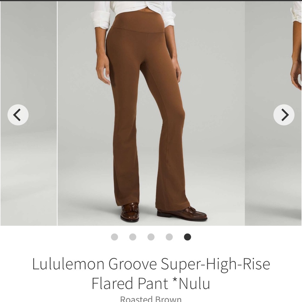 Lululemon Groove Super-High-Rise Flared Pant *Nulu 12